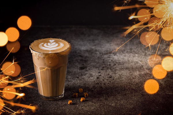 Karamelové latte Bonfire